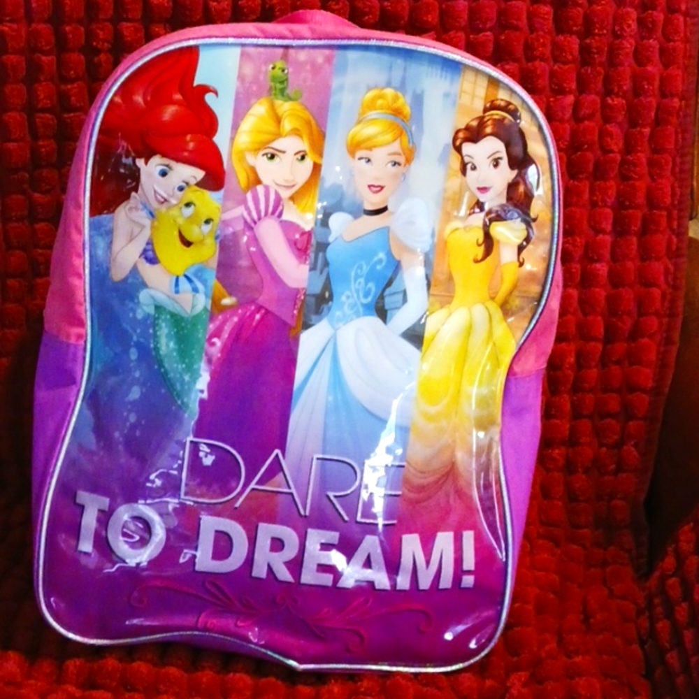 Disney Princesses Backpack EUC